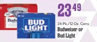 Market Basket Budweiser or Bud Light offer