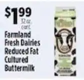 Pioneer Supermarkets Farmland Fresh Dairies Reduced Fat Cultured Buttermilk offer