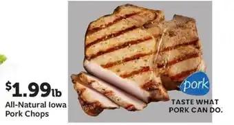 Fareway All-Natural Iowa Pork Chops offer