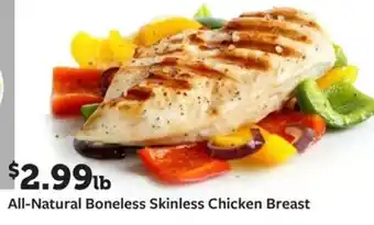 Fareway All-Natural Boneless Skinless Chicken Breast offer