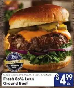 Caledonia Marketplace 1893 premium ground beef offer
