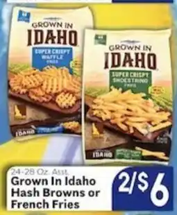 Caledonia Marketplace Grown In Idaho Hash Browns or French Fries offer