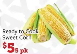Fareway Ready to Cook Sweet Corn offer