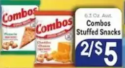 Caledonia Marketplace Combos Stuffed Snacks offer