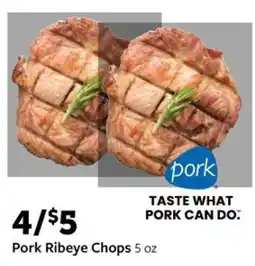 Fareway Pork Ribeye Chops offer