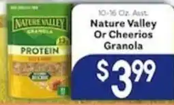 Caledonia Marketplace Nature Valley or cheerios granola offer