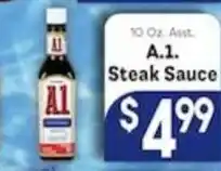 Caledonia Marketplace A1 steak sauce offer