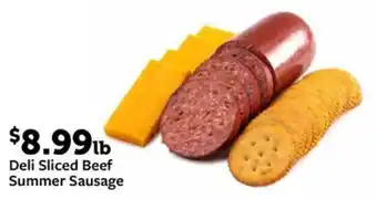 Fareway Deli Sliced Beef Summer Sausage offer