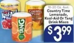 Caledonia Marketplace Country Time Lemonade, Kool-Aid Or Tang Drink Mixes offer