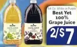 Caledonia Marketplace Best Yet Grape Juice offer