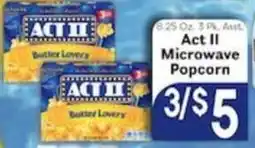 Caledonia Marketplace Act II Microwave Popcorn offer