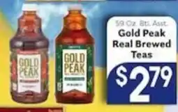 Caledonia Marketplace Gold Peak Real Brewed Teas offer