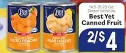 Caledonia Marketplace Best Yet Canned Fruit offer