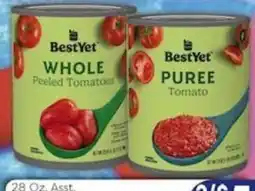 Caledonia Marketplace Best Yet whole peeled tomatoes offer