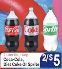 Caledonia Marketplace Coca-Cola, Diet Coke Or Sprite offer