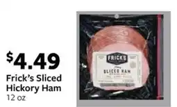 Fareway Frick's sliced hickory ham offer