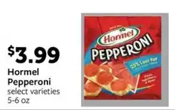 Fareway Hormel pepperoni offer