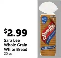 Fareway Sara Lee whole grain white bread offer