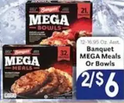 Caledonia Marketplace Banquet mega meals or bowls offer