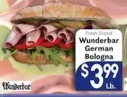 Caledonia Marketplace Wunderbar German Bologna offer