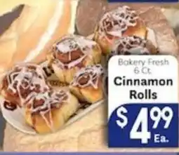 Caledonia Marketplace Bakery Fresh Cinnamon Rolls offer