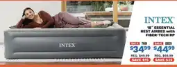 Big 5 Intex 18" Essential Rest Airbed with Fiber-Tech Rp offer