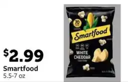 Fareway Smartfood white cheddar offer