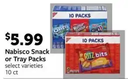Fareway Nabisco Snack or Tray Packs offer
