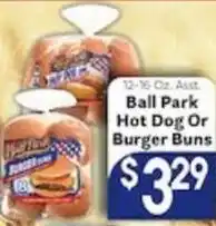 Caledonia Marketplace Ball Park Hot Dog Or Burger Buns offer