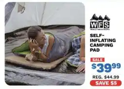 Big 5 Wfs self-inflating camping pad offer