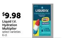 Fareway Liquid I.V. Hydration Multiplier offer