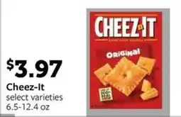 Fareway Cheez-it select varieties offer