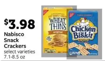 Fareway Nabisco Snack Crackers offer