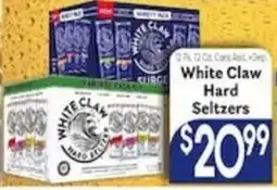 Caledonia Marketplace White Claw Hard Seltzers offer