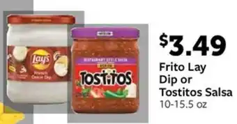 Fareway Frito Lay Dip or Tostitos Salsa offer