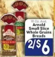 Caledonia Marketplace Arnold small slice whole grains breads offer