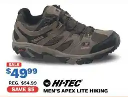 Big 5 Hi-tec men's apex lite hiking offer