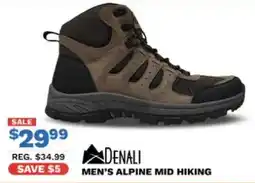 Big 5 Denali men's alpine mid hiking offer