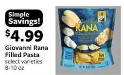 Fareway Giovanni Rana Filled Pasta offer