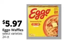 Fareway Eggo Waffles offer