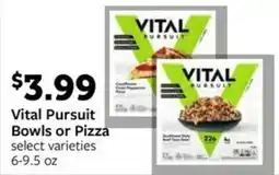 Fareway Vital Pursuit Bowls or Pizza offer