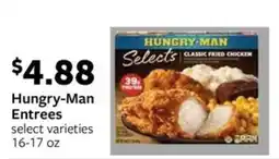 Fareway Hungry-Man Entrees offer