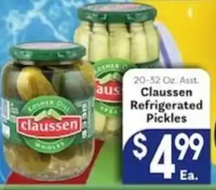 Clausen Refrigerated Pickles