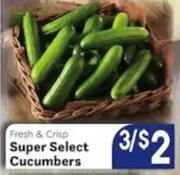 Caledonia Marketplace Fresh & Crisp Super Select Cucumbers offer