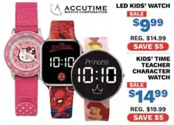 Big 5 Accutime led kids' watch offer