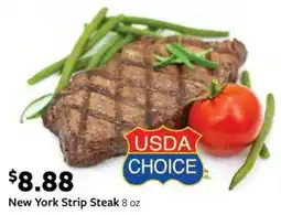 Fareway Usda choice new york strip steak offer