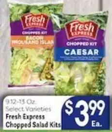 Caledonia Marketplace Fresh Express chopped salad kits offer