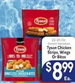 Caledonia Marketplace Tyson chicken strips, wings or bites offer