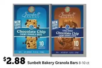 Fareway Sunbelt Bakery Granola Bars offer