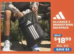 Big 5 Adidas alliance 3 drawstring sackpack offer